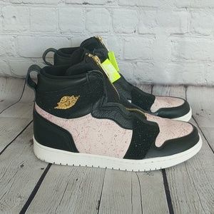 nike air jordan 1 zip high top sneakers